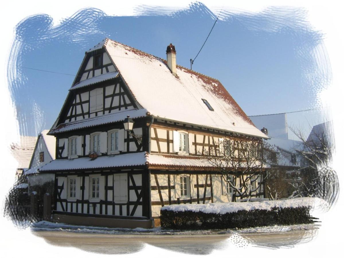 Gites Et Chambres D'Hotes Maison Ungerer Hunspach Ngoại thất bức ảnh